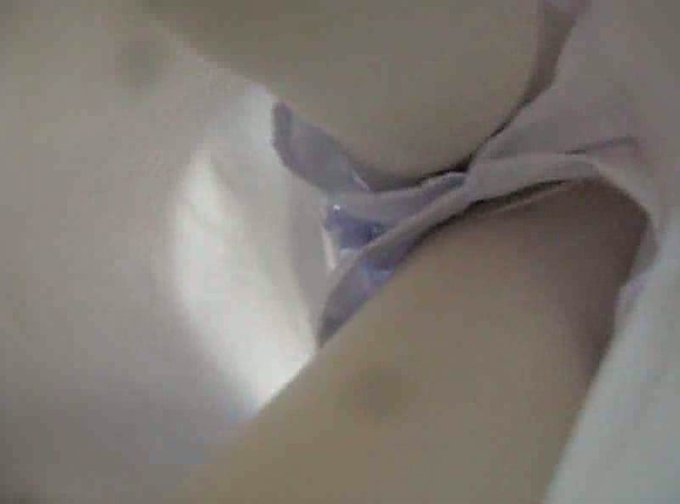 Asian nurse upskirt