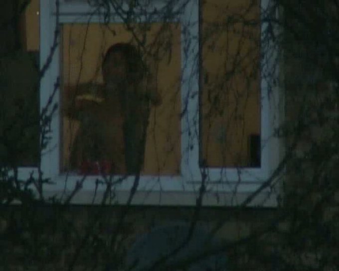 Neighbor Lady Shakes Her Big Tits While I Spy On Her With My Spy Cam