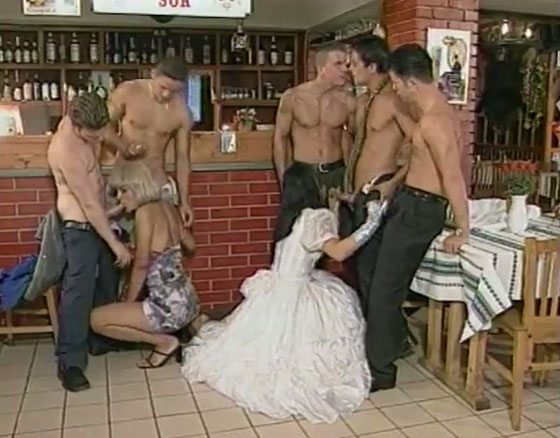 Wedding Gangbang Bridesma
