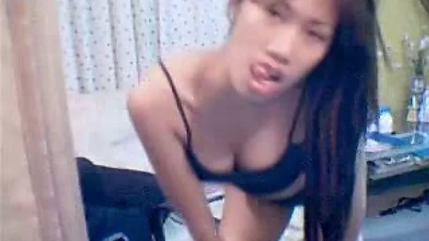 My slutty Asian girlfriend showing off her sizzling hot body
