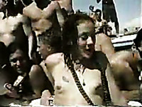 1998 spring break pussy shaving contest of young beauties