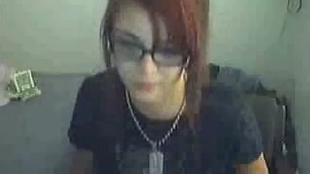Extra busty punk chick gave me unforgettable webcam show