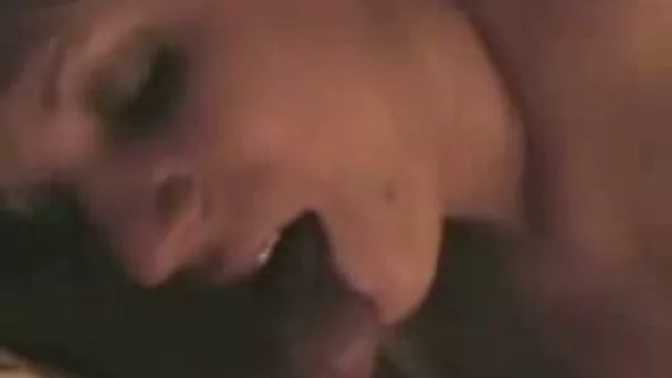 Beautiful blonde sucking my cock on the POV sex video