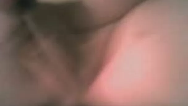 My chubby auntie pleasing herself with a metal vibrator