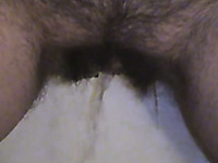 My Facebook friend from Czech Republic pisses showing her hairy cunt