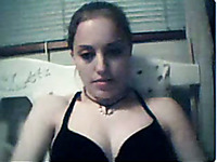 Upset webcam girl finally agrees to show off her boobs