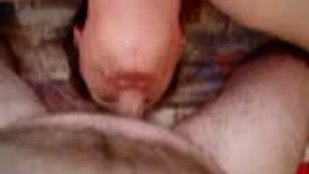 Deepthroat mouth pounding of my gorgeous brunette wife