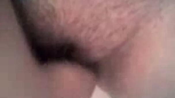 Sexy and horny brunette teen GF pleasing herself with fingers