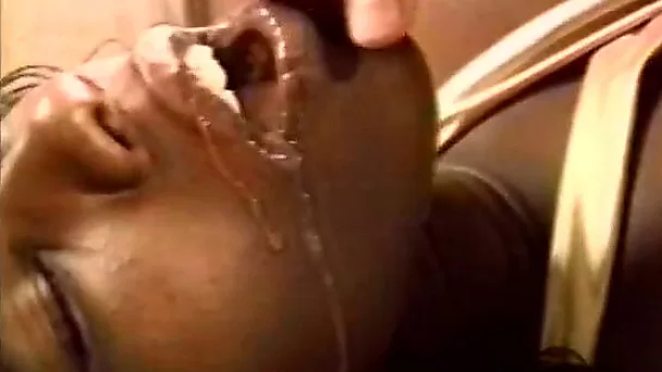 White freak doggy fucks black kinky hottie hard