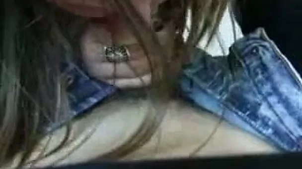 Lovely amateur girlfriend pulling down my jeans and sucking dick