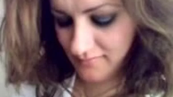 Sexy Arab milf rubs my dick on her big tits and gives blowjob