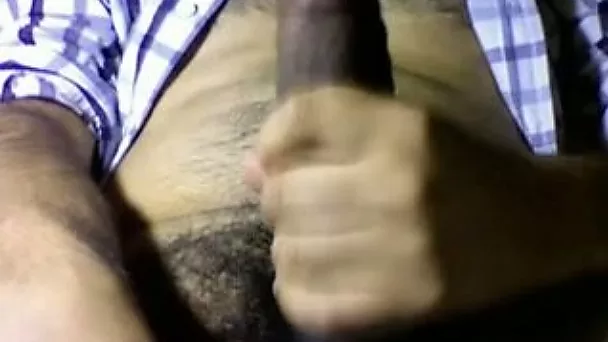 Hot Mexican macho jerks off his meaty prick on webcam