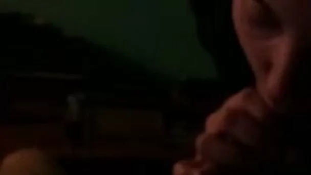 My rapacious black-haired seductress blows my massive cock