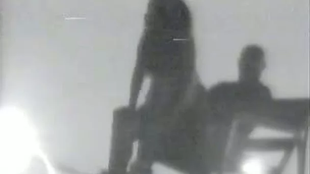 Horny bitch rode my cock on the bench on the beach
