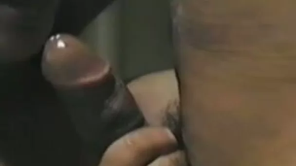 Amateur Mexican wife with hairy cunt giving head on cam
