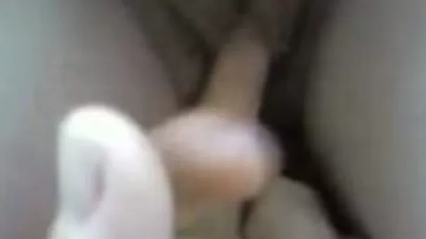 My chunky cutie asks me to play with her moist cunny