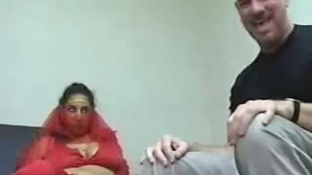 My cocky bald friend hammers curvaceous Indian goddess
