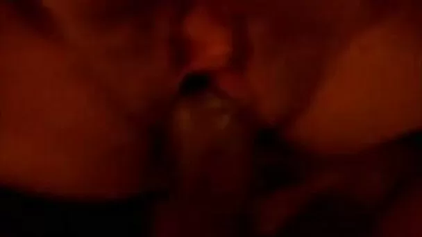 It looks like my erected dick is too fat for that skank