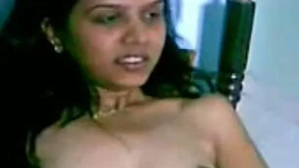 Horny guy plays with Indian girlfriend's wet pussy