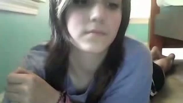 Cute brunette seductress demonstrates me her assets