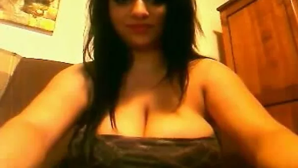 Hot busty webcam chicks compilation who strips and masturbates