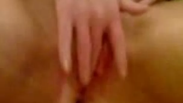 My slutty chubby girl diddles her snapper with her bare hands