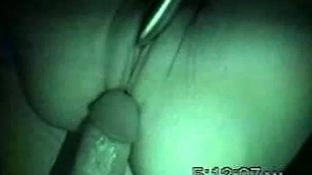 Banging my wife's tght pussy in night vision camera video