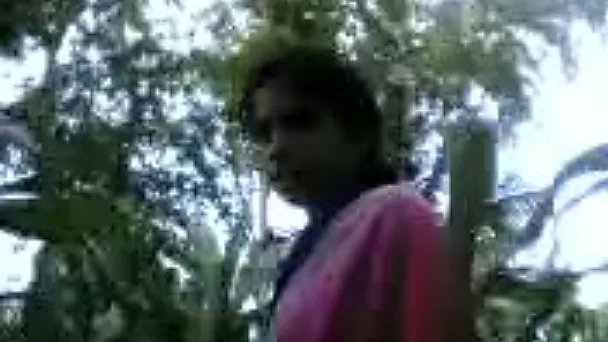 My insatiable Indian brunette gets screwed in the woods