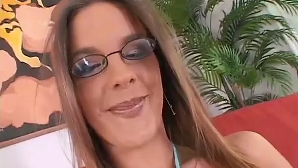 Wanton mommy with curvy shapes teases and fucks a black guy