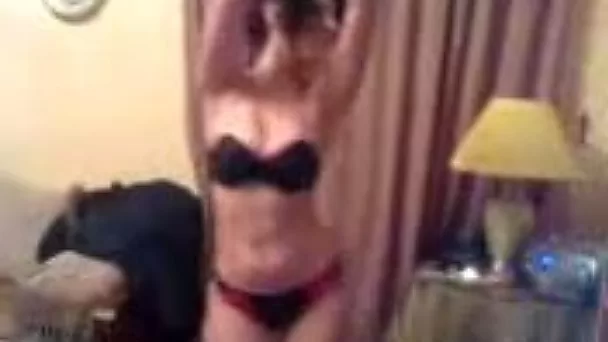 My young hot Arab wife with beautiful body in lingerie