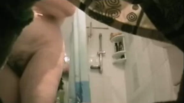 My plump wife had no idea I was watching her in the bathroom