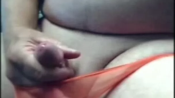 Insane anonymous wanker loves to masturbate in panties
