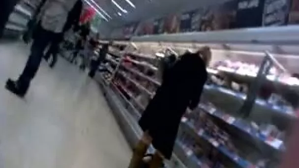 It is a very risky thing to take up upskirt videos in the supermarket