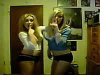 We wanted to act like skanky sluts on webcam before going out