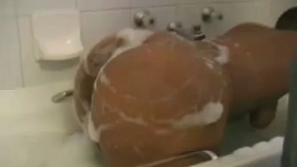 King sized booty of my ebony wife looks fascinating