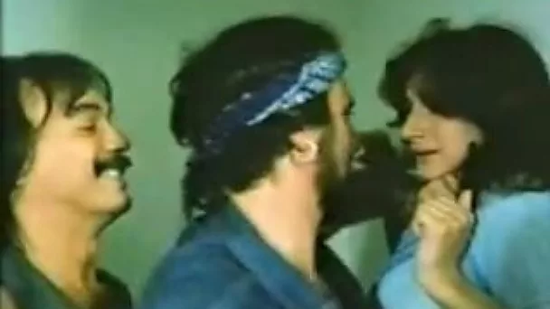 That guy in the shower will get nice blowjob from brunette girl