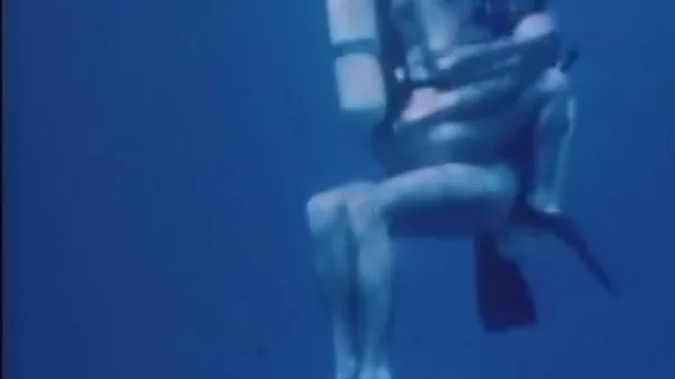 The underwater blowjob and cock riding of a freaky bitch