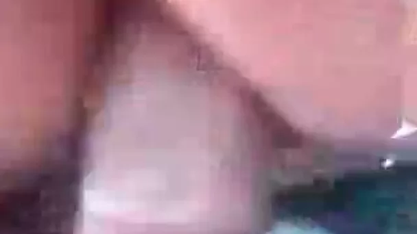 Not that big cock reaming a tight butt hole of white chick