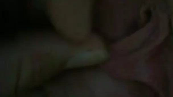Rubbing that tight and wet pussy of slutty babe while she sleeps