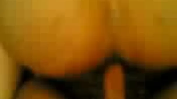 Beautiful Turish brunette GF fucking doggy style and stroking dick