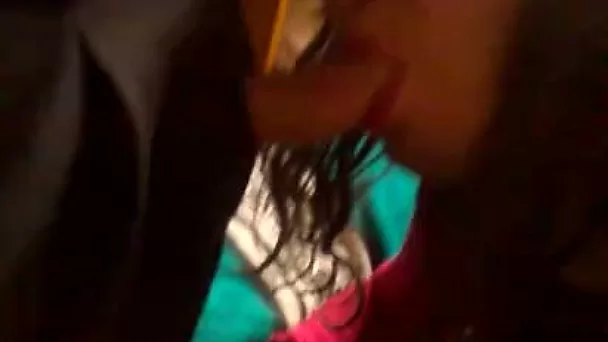 Just fucking this brunette latina milf and feeding her with my cock