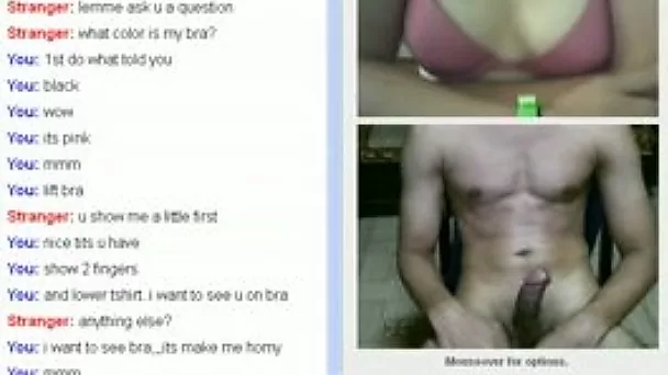 I like the way he strokes his throbbing dick in front of the webcam