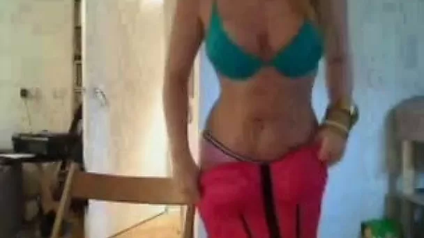 My lubricious girlfriend enjoys masturbating in front of a webcam