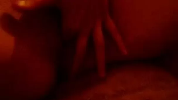 My friend just loves finger fucking her pretty pink pussy