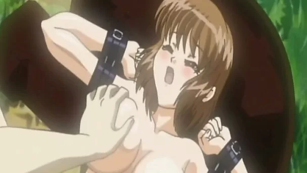 Captive hentai with bigboobs fingering and fucking wetpussy