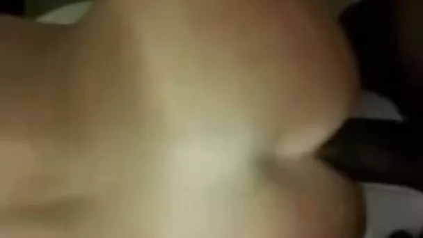 Just my hot black neighbor skillfully gaping my asshole