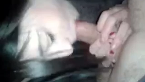 Sister of my best friend gives me nice blowjob at night