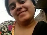 My chubby Indian GF gives me a blowjob in homemade video