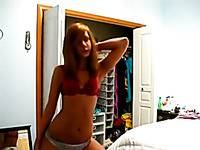 The perfect body of hot and zesty teen on webcam vid