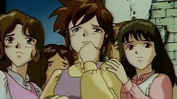Hentai gets squeezed her bigtits and hard poked by ghetto guy